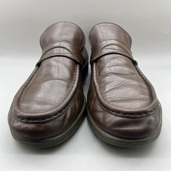 Red Wing Dunoon Penny Loafers Men Size 12‎ D Brown Leather Comfort Slip On Shoes main image 8